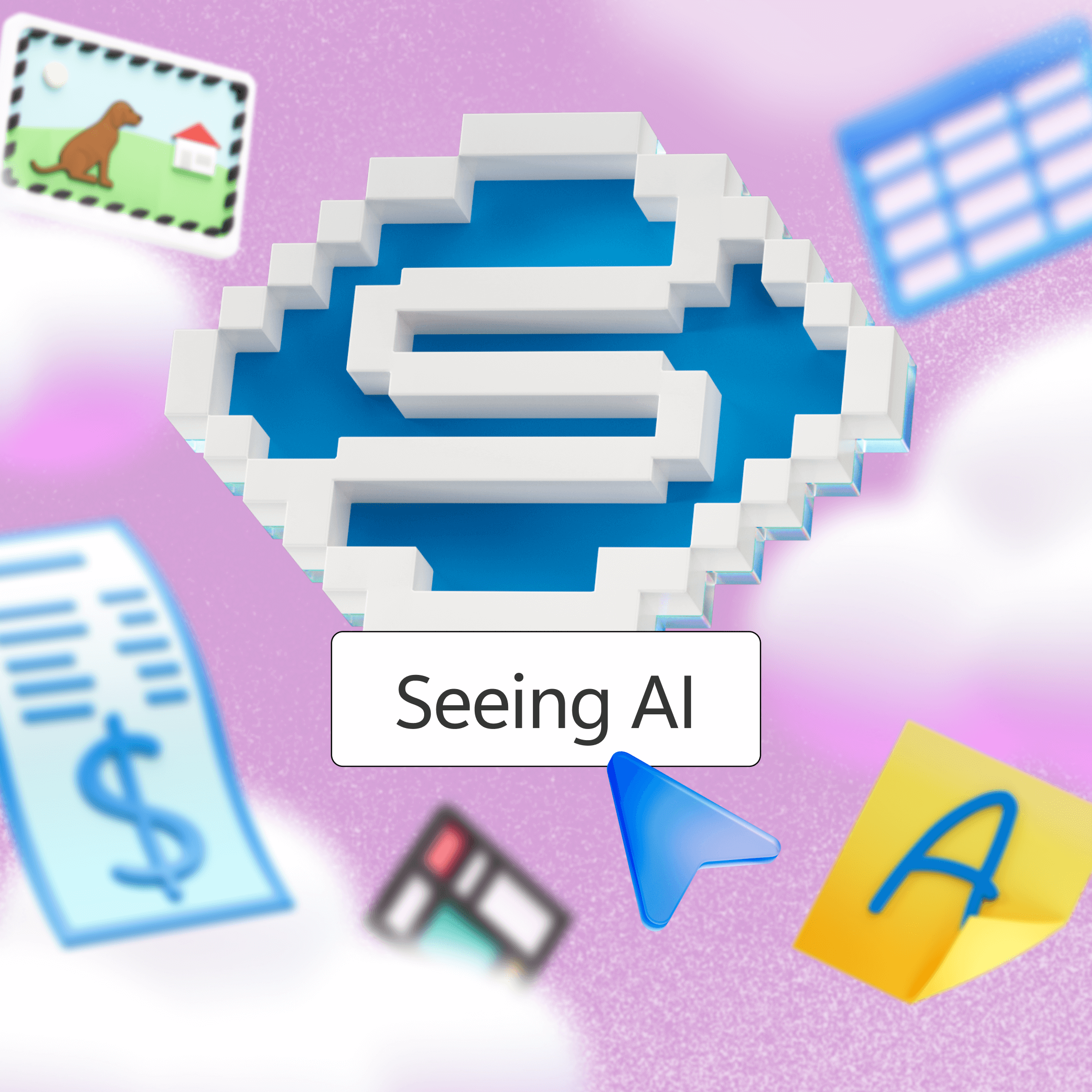 Seeing AI Illustration